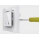 Thermostat D black/white