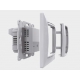 Thermostat D black/white